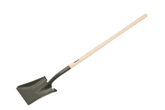 Лопата совковая удлин. тулейка с дерев. чер. 142см PRETUL (22508)
