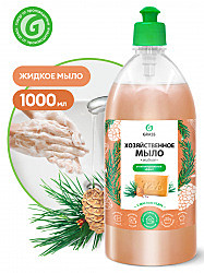Мыло жидкое Хозяйственное grass 1л. с маслом кедра
