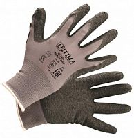 Перчатки нейлоновые с латексным текстурированным покрытием ULTIMA 650 р.10 XL