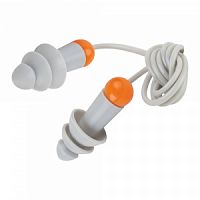 Беруши JETA SAFETY JEM31-b со шнурком многоразовые силиконовые, 33дБ