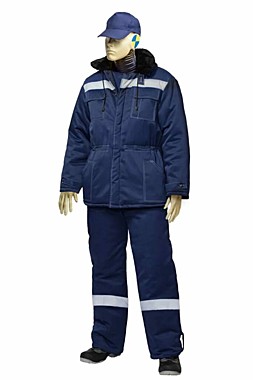 Костюм ГЕКТОР-3 ЗИМА ПК р.56-58/182-188 тёмно-синий 