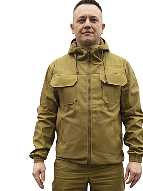 Костюм Егерь р.48-50/182-188 тк. брезент хаки OneRus