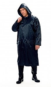 Плащ ПВХ НЕЙЛОНОВЫЙ р.XXL  синий