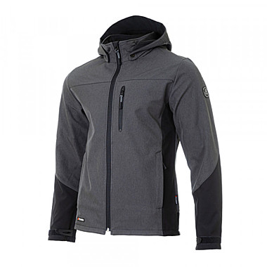 Куртка BRODEKS KS237 р.54(L) софтшел,серый меланж