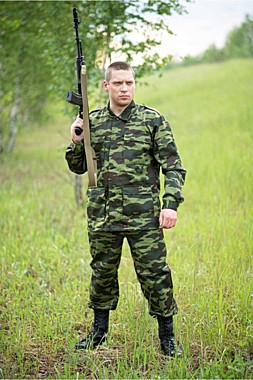 Костюм ПОЛЕВОЙ ФЛОРА БРЮКИ р.56-58/170-176 зеленый КМФ