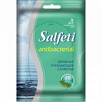 Салфетки влажные Salfeti для рук антибактериальные (20шт)