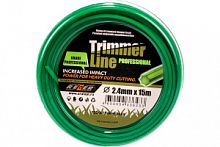 Леска для триммеров 2,4мм*15м PROFI REZER