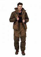Костюм GORKA -40 брюки р.60-62/170-176 тк. Замша, коричневый