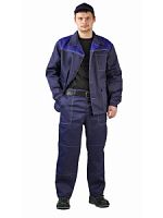 Костюм ДАМАСК р.48-50/182-188 синий/василек(Костюм СТАНДАРТ АС)