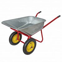 Тачка строительная YARD 110л/240кг 2 пневмоколеса, 66-9-200