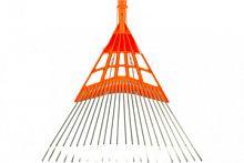 Грабли веер., металл-пластик, 22 зуб. с дер. чер. 122см TRUPER EMР-22 (14332)