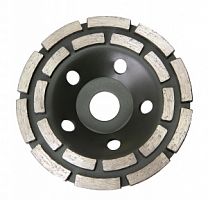 Чашка алмазная, двухрядная 125мм.Ultima 