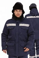 Костюм МАСТЕРОК 2 УЛЬТРА ЗИМА ПК р.52-54/170-176 тёмно-синий с СОП